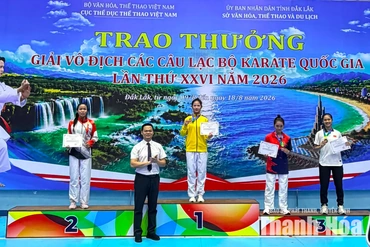 Karate Thanh Hóa hoàn thành “bài test” quan trọng trước Đại hội Thể thao toàn quốc