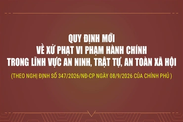 Quy định mới về xử phạt vi phạm hành chính trong lĩnh vực an ninh - trật tự, an toàn xã hội