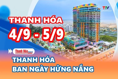 Dự báo thời tiết đêm 4 ngày 5/9: Thanh Hóa ban ngày hửng nắng