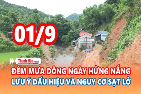Cảnh báo thiên tai và thời tiết ngày 01/9/2026