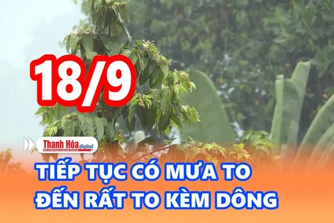 Cảnh báo thiên tai và thời tiết ngày 18/9/2026