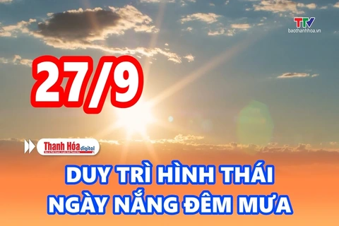 Cảnh báo thiên tai và thời tiết ngày 27/9/2026