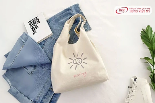 Cá nhân hóa thương hiệu với dịch vụ in túi canvas theo yêu cầu
