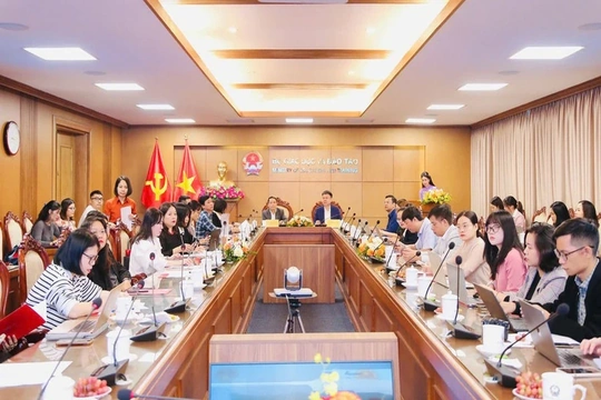 Hơn 800 tác phẩm dự thi giải báo chí Vì sự nghiệp Giáo dục Việt Nam