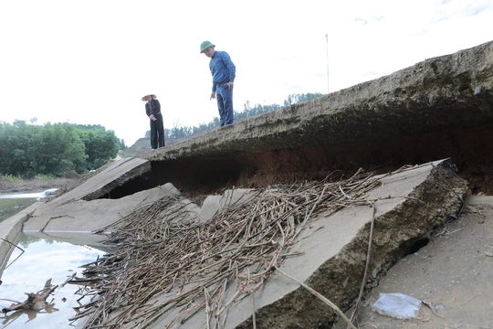 Hóa Quỳ cần nguồn lực để sớm khắc phục hậu quả thiên tai