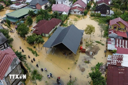 WMO: Nhiệt độ tăng đang kích hoạt mưa cực đoan khắp châu Á