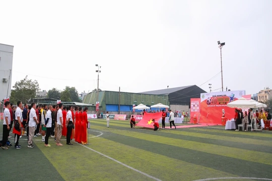 Khai mạc Giải bóng đá 7 người O40 tỉnh Thanh Hóa mùa thứ 3, năm 2025