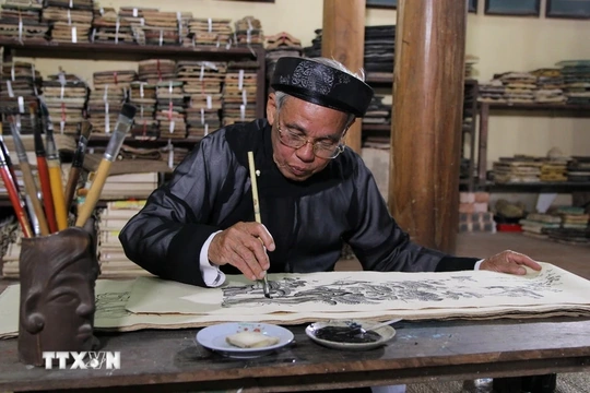 UNESCO ghi danh Nghề làm tranh Đông Hồ vào Danh sách Di sản cần bảo vệ khẩn cấp