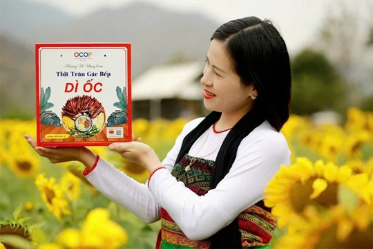 Người thổi hơi ấm “số” vào đặc sản vùng cao