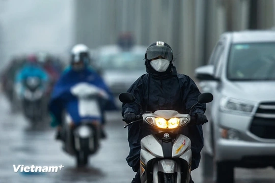 Thời tiết ngày 7/2: Không khí lạnh tăng cường mạnh gây mưa và rét ở Bắc Bộ