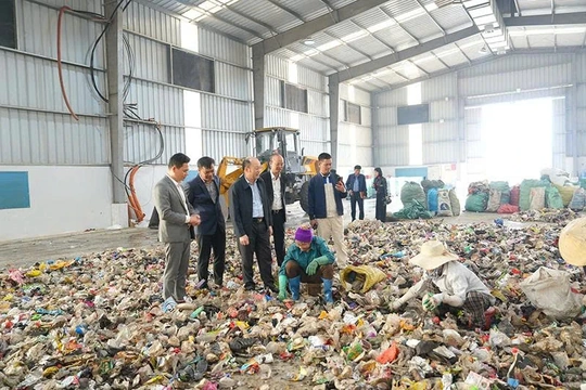 Xử lý chất thải rắn sinh hoạt vì sự phát triển bền vững