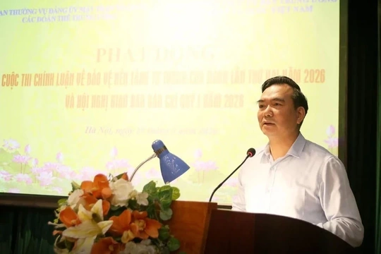 Phát động Cuộc thi chính luận về bảo vệ nền tảng tư tưởng của Đảng lần thứ hai