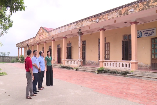 Cơ sở vật chất xuống cấp, thiếu trang thiết bị dạy và học tại xã Quý Lộc