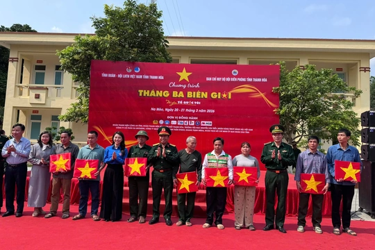 Nhiều hoạt động thiết thực, ý nghĩa trong Chương trình “Tháng Ba biên giới” năm 2026