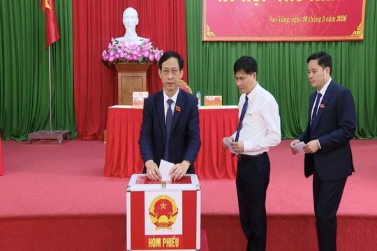 Kỳ họp thứ Nhất HĐND xã Sao Vàng khóa II, nhiệm kỳ 2026-2031