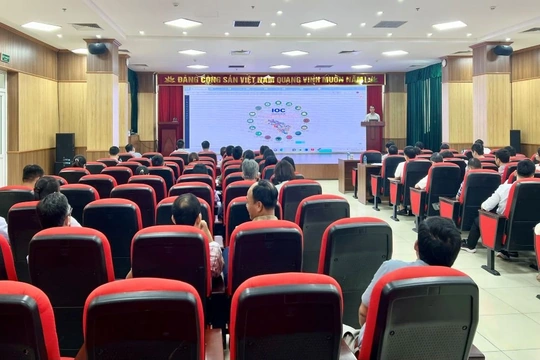 Tập huấn khai thác, sử dụng hệ thống Trung tâm giám sát, điều hành thông minh Thanh Hóa