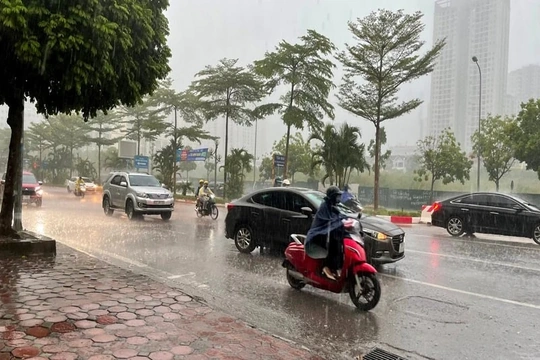 Chiều tối nay, Thanh Hóa đón một đợt không khí lạnh yếu, xuất hiện mưa dông rải rác