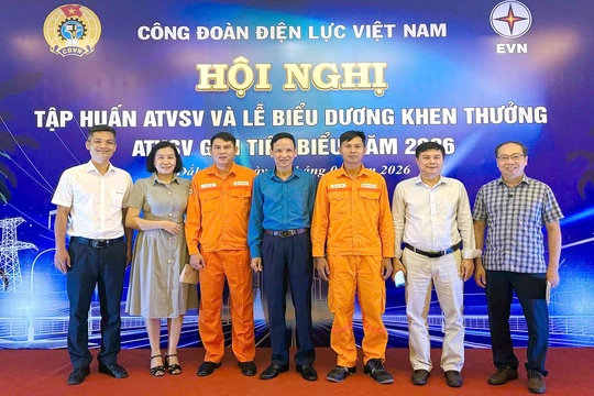 Gương sáng ATVSV Công ty Nhiệt điện Nghi Sơn được EVN vinh danh năm 2026