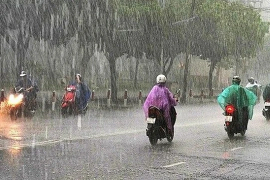 Thanh Hóa sẽ có mưa dông, mưa lớn cục bộ trong 3 ngày tới