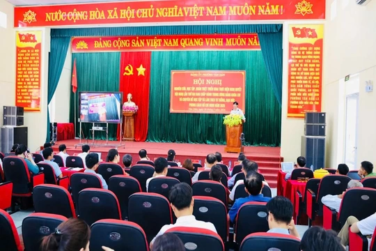 Phường Tân Dân tổ chức nghiên cứu chuyên đề học tập và làm theo tư tưởng, đạo đức, phong cách Hồ Chí Minh