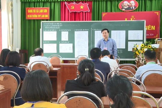 Hoàn thành buổi thi môn Toán tốt nghiệp THPT: 99,06% thí sinh dự thi