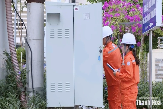 Tỷ lệ cấp điện ổn định trong mùa cao điểm tại khu vực Sầm Sơn đạt 98%