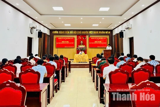 Mường Lát kiện toàn tổ chức đảng sau sắp xếp các cơ sở giáo dục