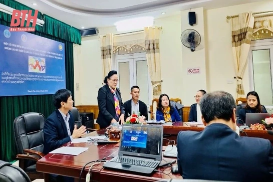 Đoàn chuyên gia Trung tâm Quốc gia về HIV/AIDS và CHAS, Bộ Y tế Lào trao đổi kinh nghiệm công tác phòng, chống HIV tại Thanh Hóa