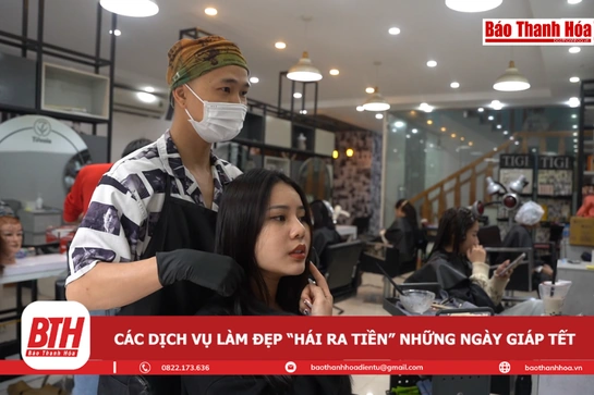 Dịch vụ làm đẹp “hái tiền” ngày giáp Tết