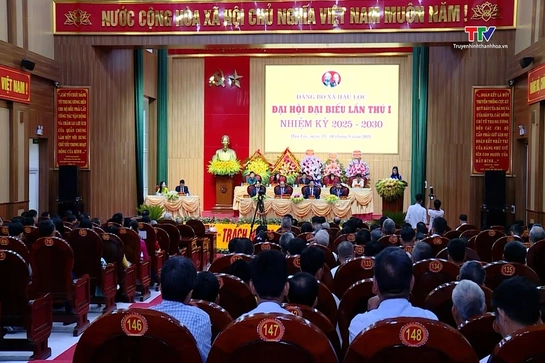 [Video] Đại hội đại biểu Đảng bộ xã Hậu Lộc lần thứ I nhiệm kỳ 2025-2030