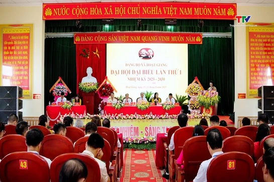 [Video] Đại hội đại biểu Đảng bộ xã Hoạt Giang lần thứ nhất