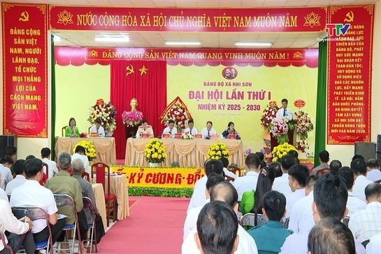 [Video] Đại hội đại biểu xã Nhi Sơn lần thứ I, nhiệm kỳ 2025-2030