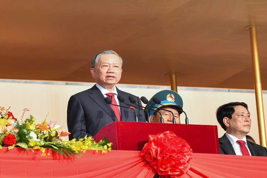 “Không có lực cản nào, không có lý do gì có thể ngăn bước chúng ta vươn tới hòa bình, thịnh vượng, dân tộc ta trường tồn và phát triển”