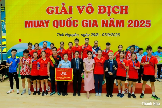 Muay Thanh Hóa giành ngôi Á quân toàn đoàn lứa tuổi 15-16 tại Giải vô địch quốc gia 2025