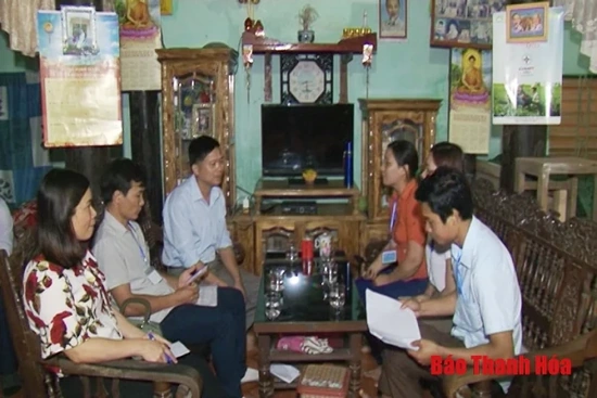 Huyện Như Xuân tổ chức ra quân tổng điều tra dân số và nhà ở năm 2019
