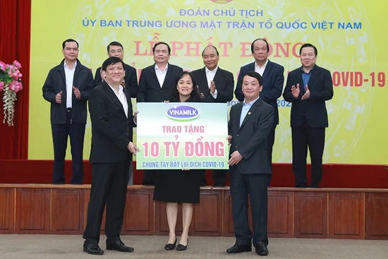 Vinamilk dẫn đầu bảng xếp hạng Top 10 thương hiệu mạnh nhất Việt Nam, thuộc Top 1000 thương hiệu hàng đầu Châu Á