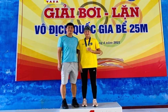 Thanh Hoá kết thúc giải bơi - lặn vô địch quốc gia 2021 với 10 tấm huy chương