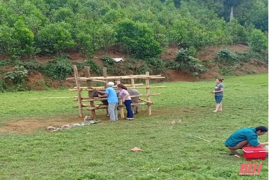 Thường Xuân tập trung dập dịch viêm da nổi cục trên trâu, bò