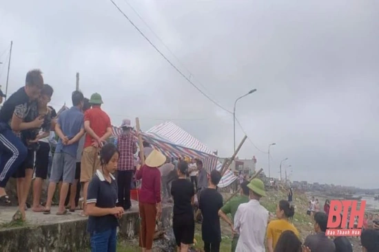Vụ 4 học sinh đuối nước tại xã Hoằng Hải: Tìm thấy thi thể cuối cùng sau 3 ngày mất tích