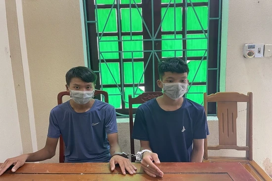 Nhanh chóng điều tra, làm rõ và bắt giữ 2 đối tượng cướp tài sản