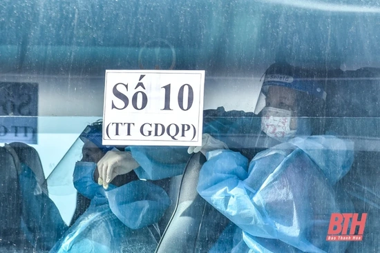 Thanh Hoá đón 189 công dân từ “tâm dịch” TP Hồ Chí Minh trở về an toàn