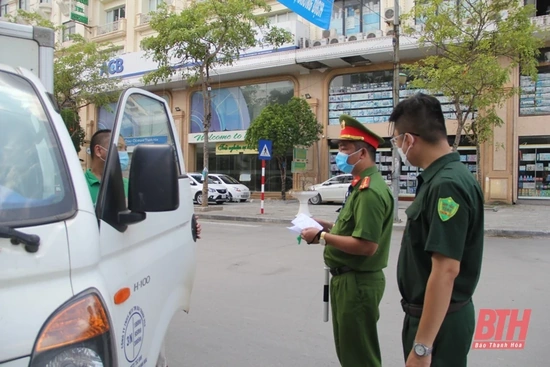 Các quy định phòng, chống dịch trong thời gian TP Thanh Hóa tiếp tục thực hiện giãn cách xã hội