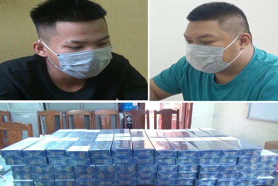 Bắt nhóm đối tượng buôn bán thuốc lá điếu nhập lậu