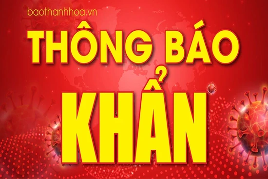 Huyện Thọ Xuân phát hiện 20 ca mắc COVID-19 tại xã Xuân Sinh