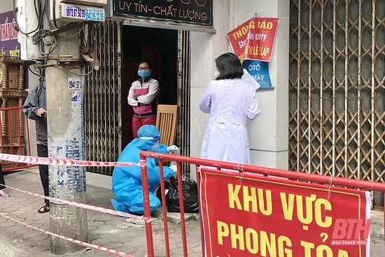 TP Thanh Hoá truy vết được 62 F1 của 3 ca mắc COVID-19 mới ghi nhận