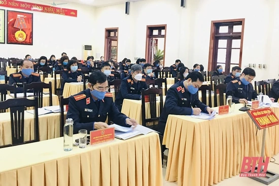 Tập huấn nâng cao chất lượng tranh tụng, đối đáp của kiểm sát viên tại phiên tòa hình sự sơ thẩm