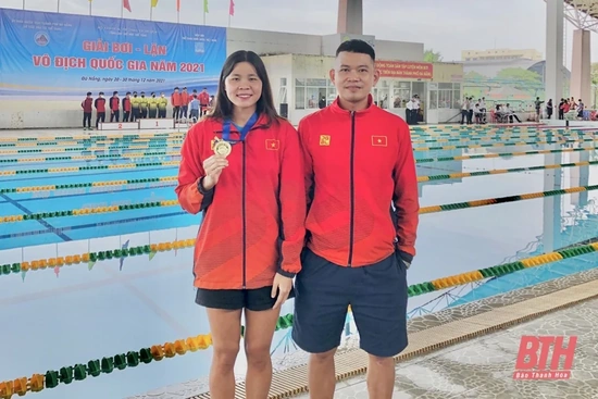 Thanh Hóa đóng góp 1 HLV và 2 VĐV trong Đội tuyển lặn quốc gia chuẩn bị cho SEA Games 31