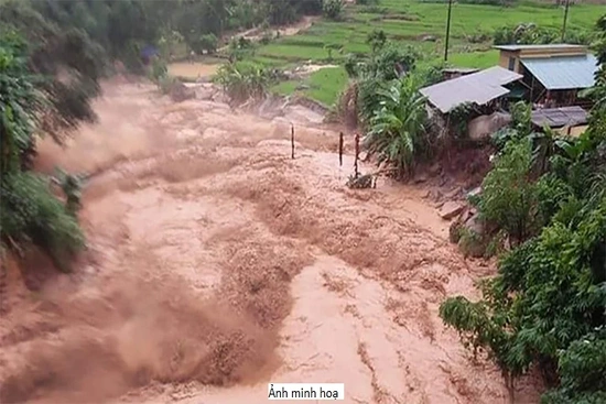 Mưa lớn, cảnh báo lũ, lũ quét, sạt lở đất và ngập úng cục bộ tại các tỉnh khu vực Bắc Bộ và Bắc Trung Bộ