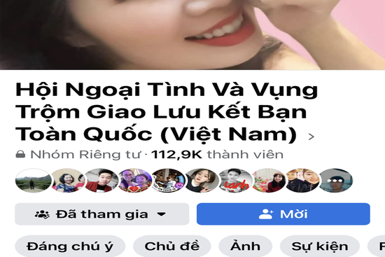 Tác động xấu từ những hội, nhóm tiêu cực trên không gian mạng