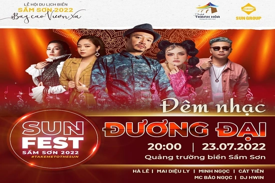 Sun Fest đêm nhạc đương đại tối 23-7 có gì đặc biệt?
